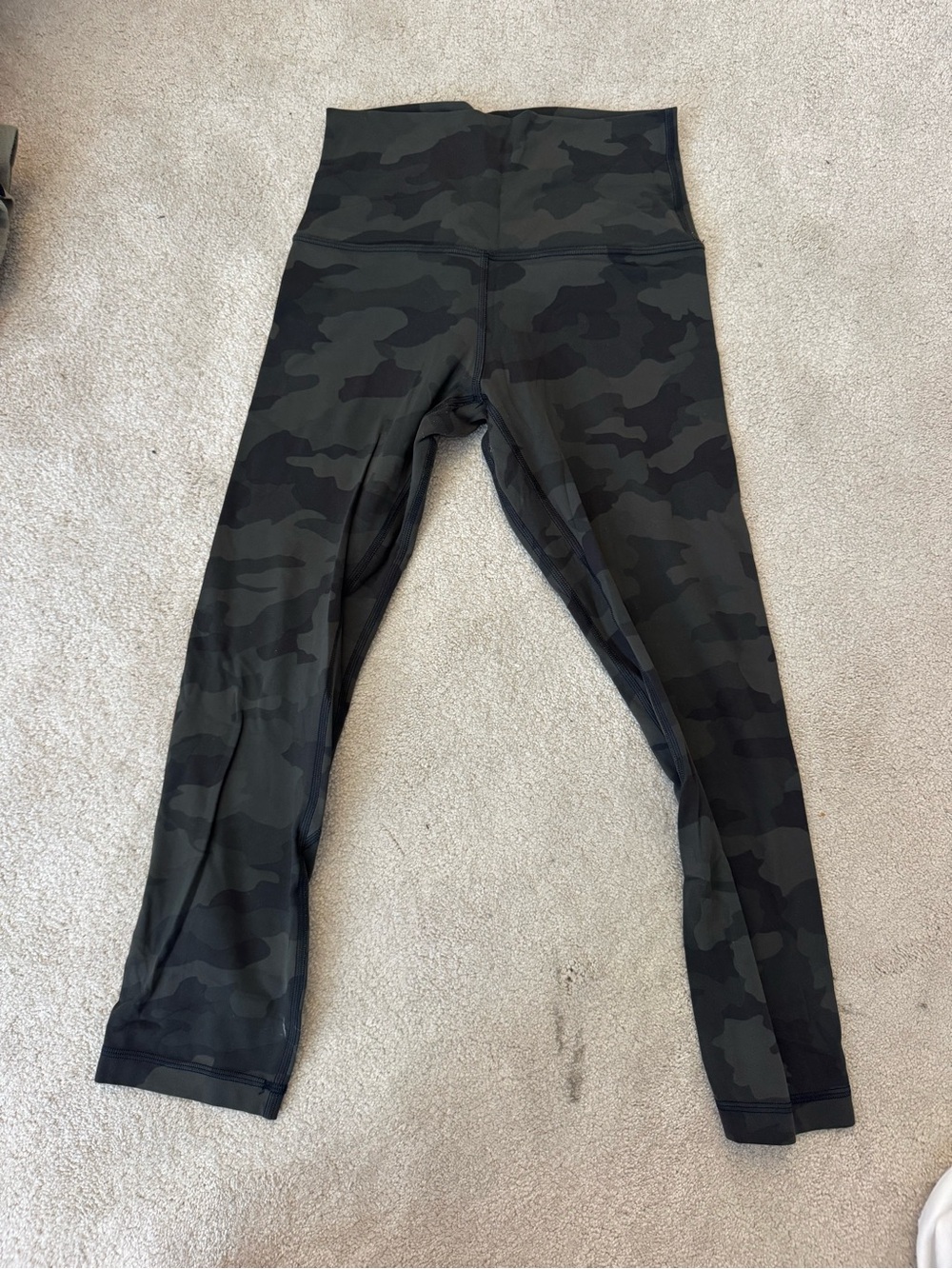 lululemon athletica High-Waist Camo Leggings - Black/Gray